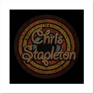 Chris Stapleton vintage design on top Posters and Art